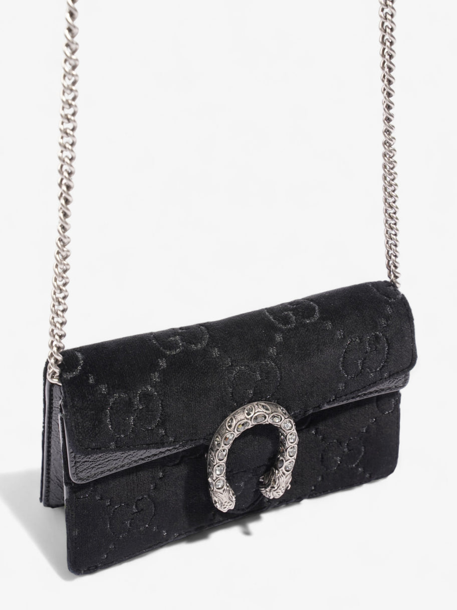 Gucci Dionysus Black Velvet Super Mini Image 7