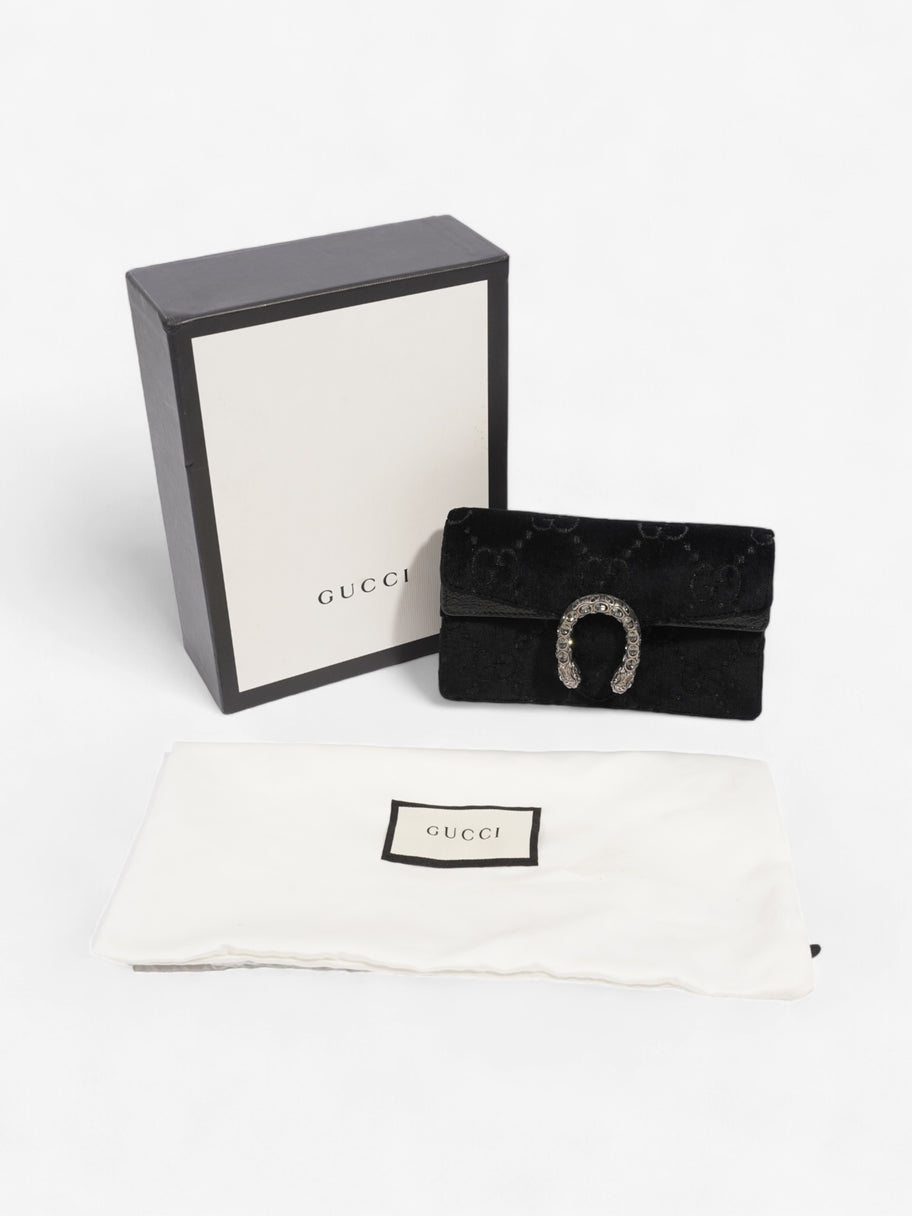 Gucci Dionysus Black Velvet Super Mini Image 10