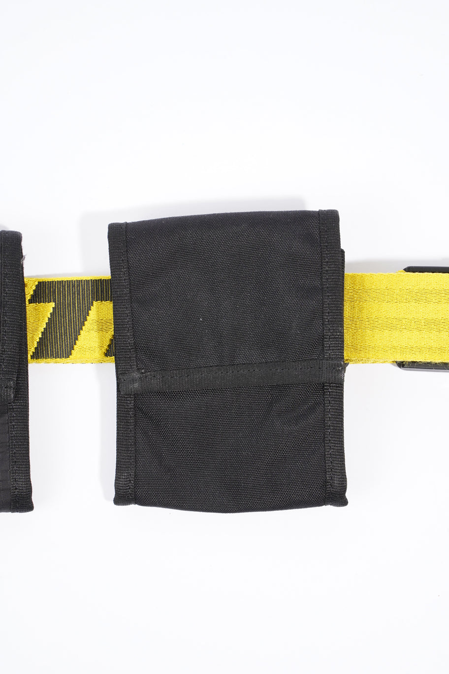 Off White Two Pocket Belt Yellow / Black Fabric Image 4