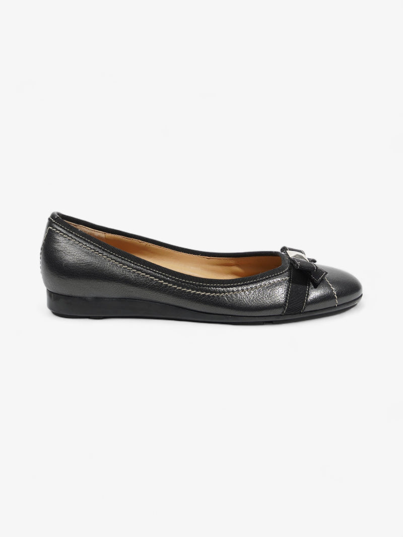  Salvatore Ferragamo Womens Bow Ballet Pump EU 36.5 / UK 3.5