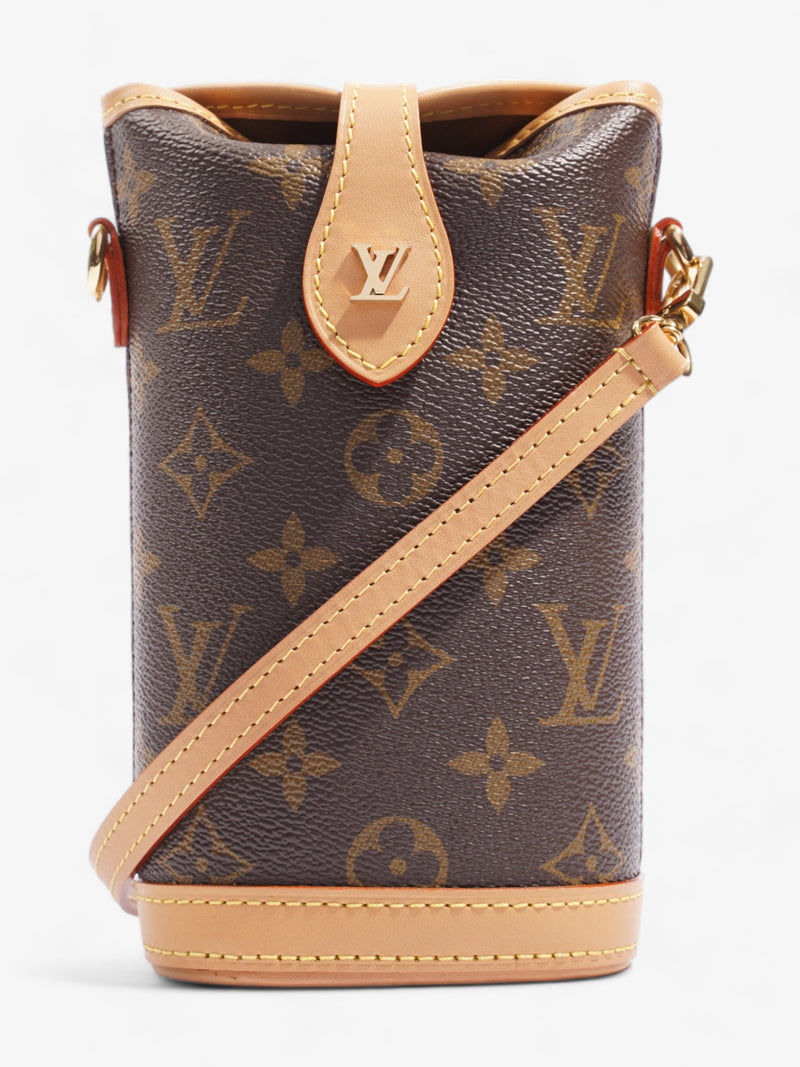  Louis Vuitton Fold Me Pouch Monogram Coated Canvas