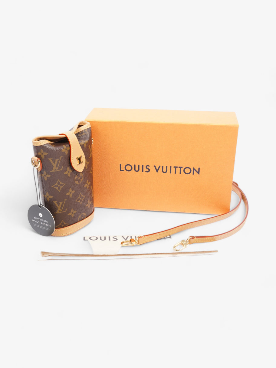 Louis Vuitton Fold Me Pouch Monogram Coated Canvas Image 9