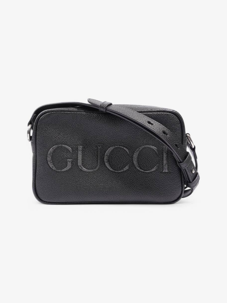 Gucci Mini Shoulder Bag Black Leather Image 1