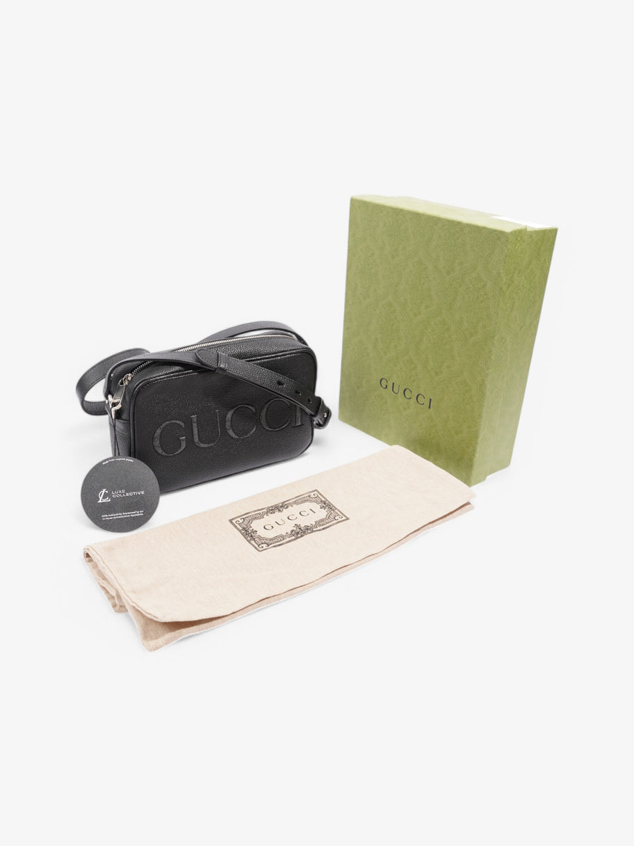 Gucci Mini Shoulder Bag Black Leather Image 9