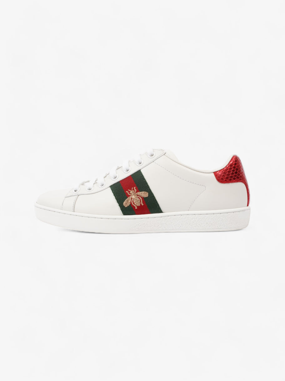 Gucci Bee Ace White / Green / Red Leather EU 37 UK 4 Image 5