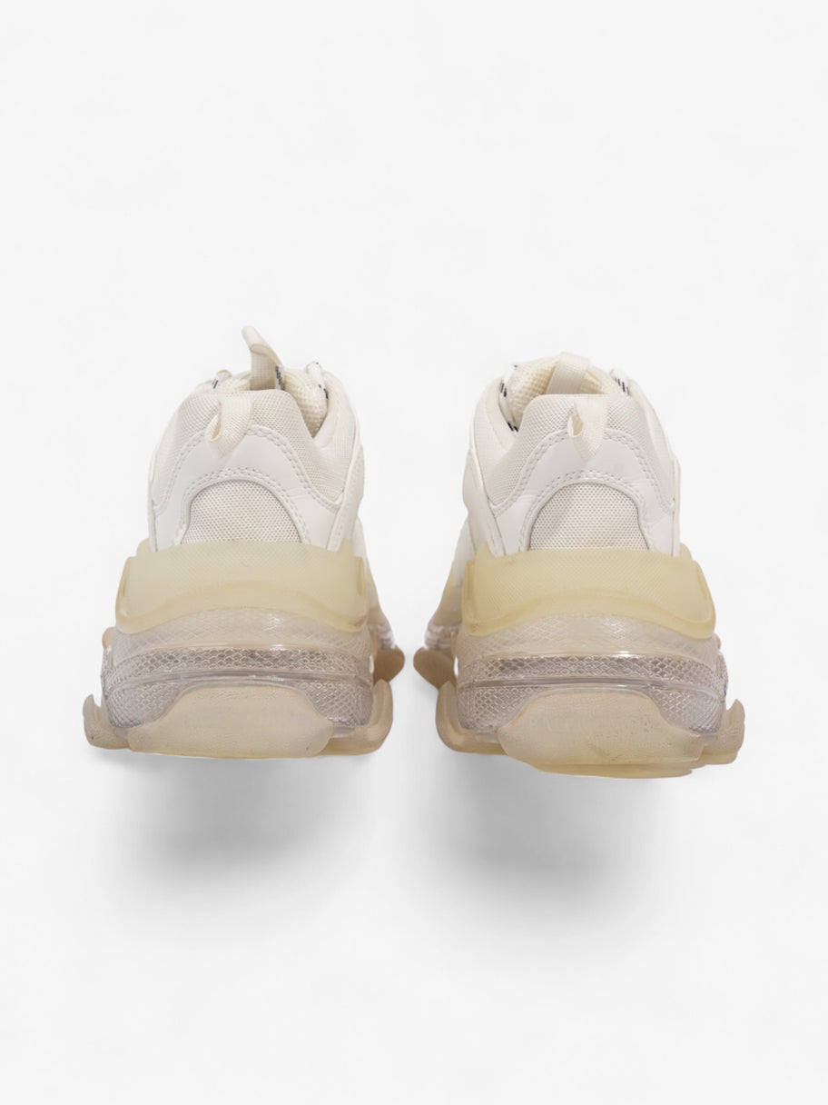 Balenciaga Triple S Clear Sole White / Black Mesh EU 38 UK 5 Image 6