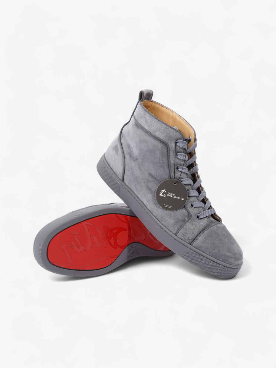 Christian Louboutin Louis Hightop Grey Suede EU 43.5 UK 9.5 Image 10