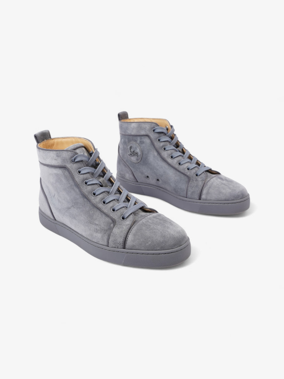 Christian Louboutin Louis Hightop Grey Suede EU 43.5 UK 9.5 Image 2