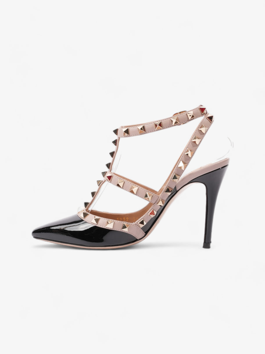 Valentino Rockstud Heels Black / Nude Patent Leather EU 35.5 UK 2.5 Image 3