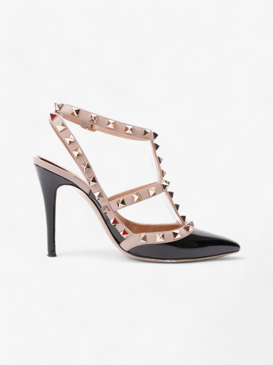 Valentino Rockstud Heels Black / Nude Patent Leather EU 35.5 UK 2.5 Image 4