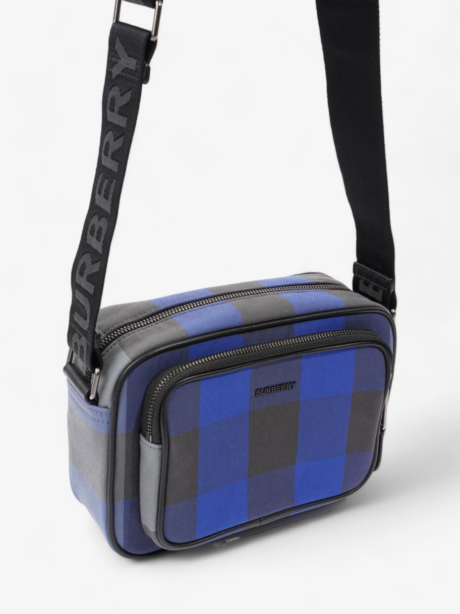 Burberry Paddy Check Blue Canvas Image 7