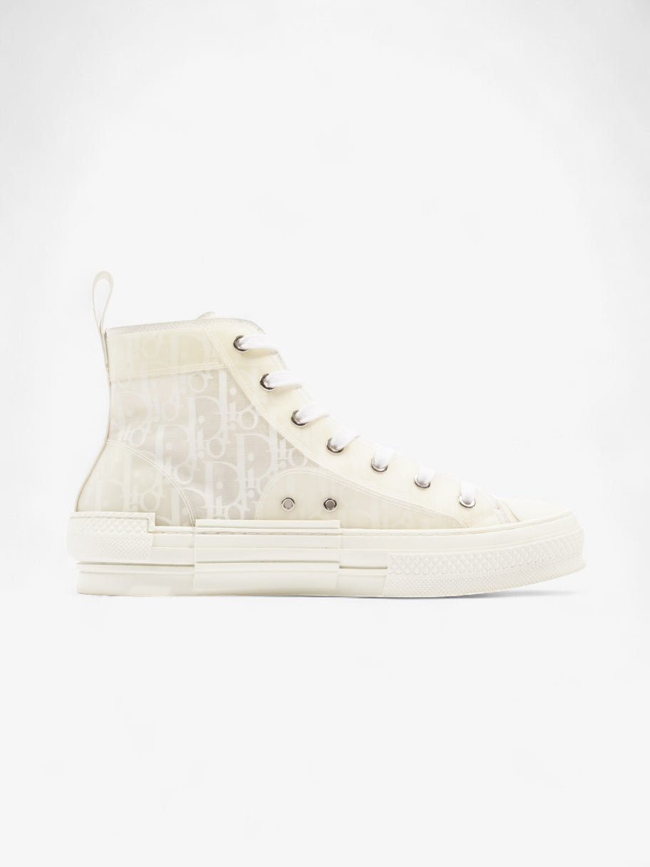 Christian Dior B23 High Top White Canvas EU 41 UK 7 Image 4