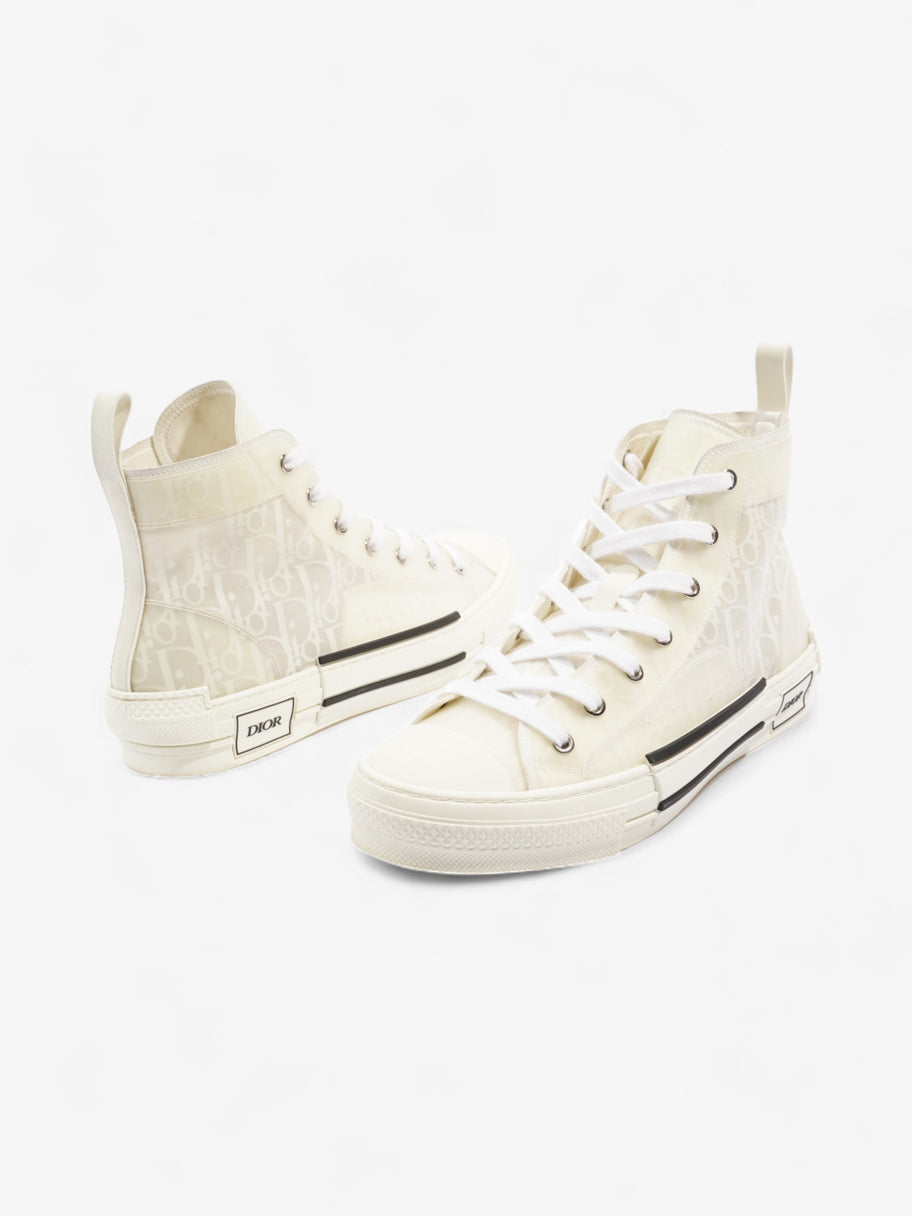 Christian Dior B23 High Top White Canvas EU 41 UK 7 Image 9