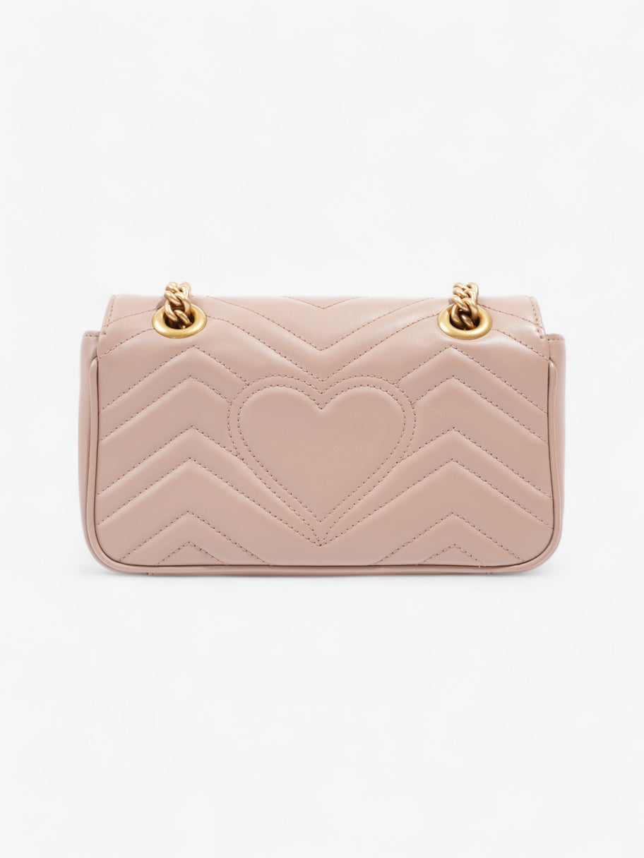 Gucci GG Marmont Dusty Pink Matelasse Leather Mini Image 4