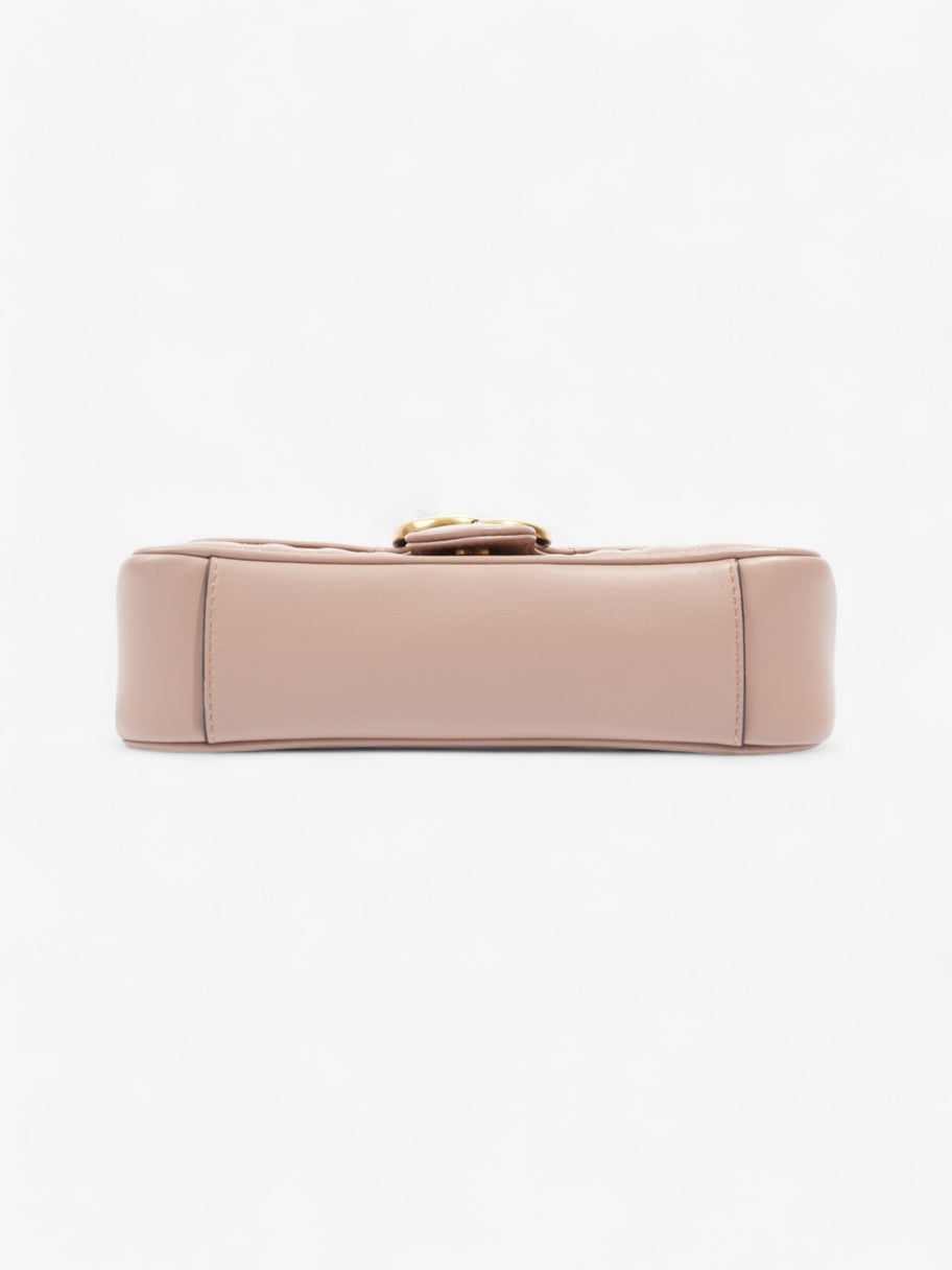 Gucci GG Marmont Dusty Pink Matelasse Leather Mini Image 6