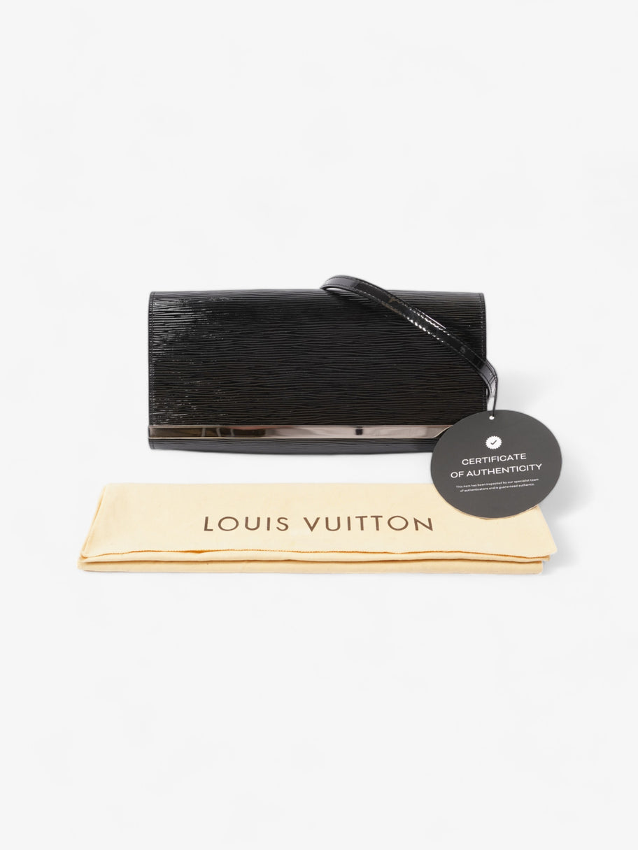 Louis Vuitton Sevigne Clutch Bag Black Epi Leather Image 11