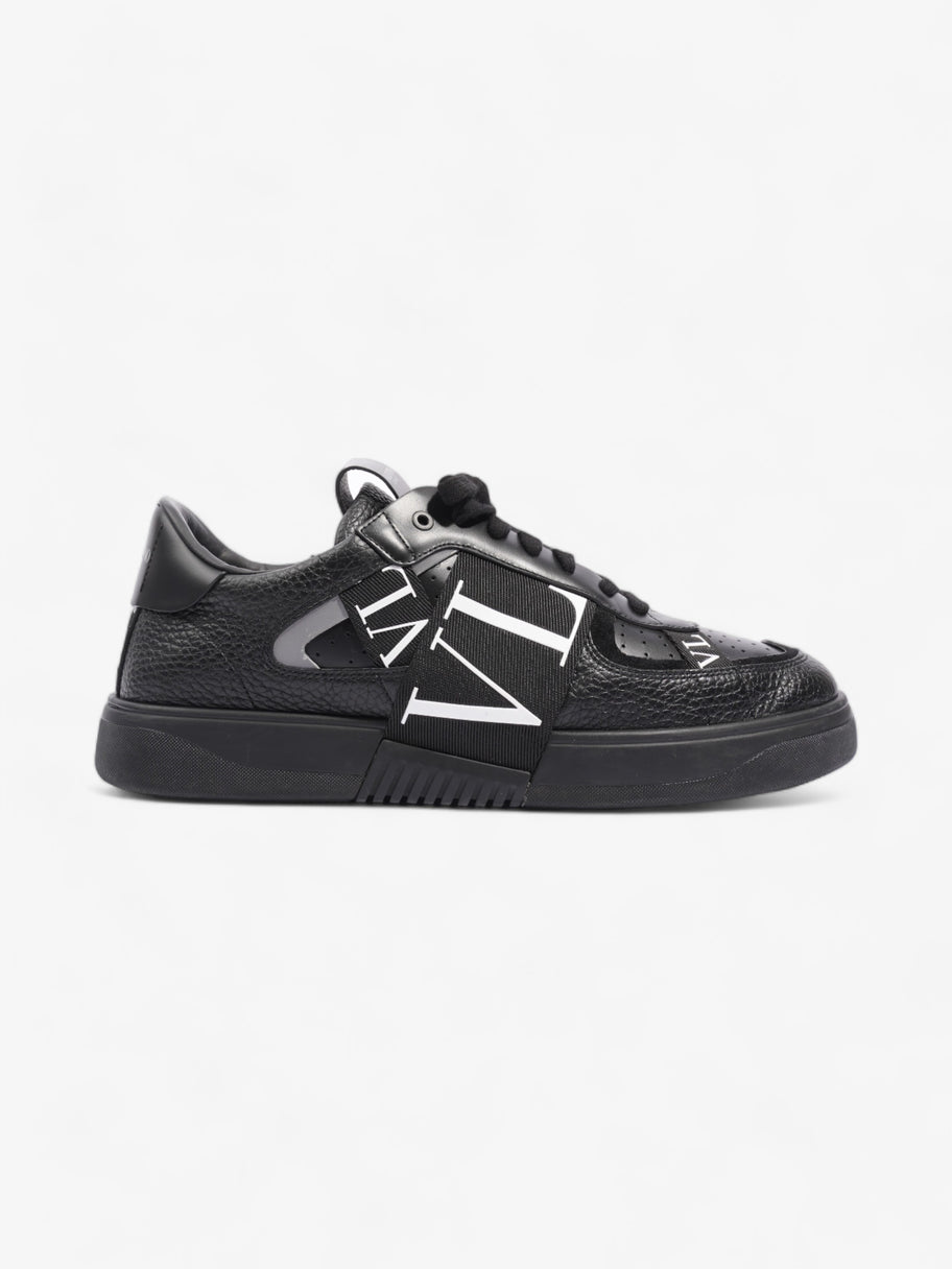 VLTN Logo Sneakers Black / White Leather EU 44 UK 10 Image 1