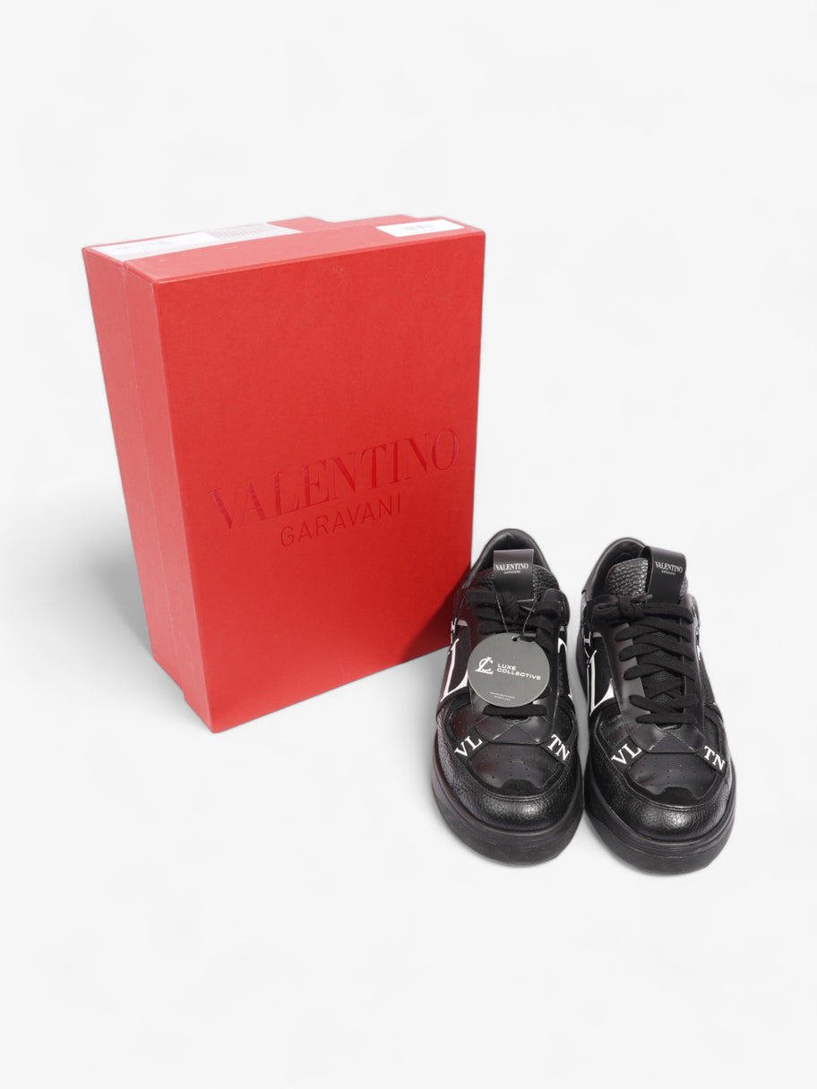 VLTN Logo Sneakers Black / White Leather EU 44 UK 10 Image 10