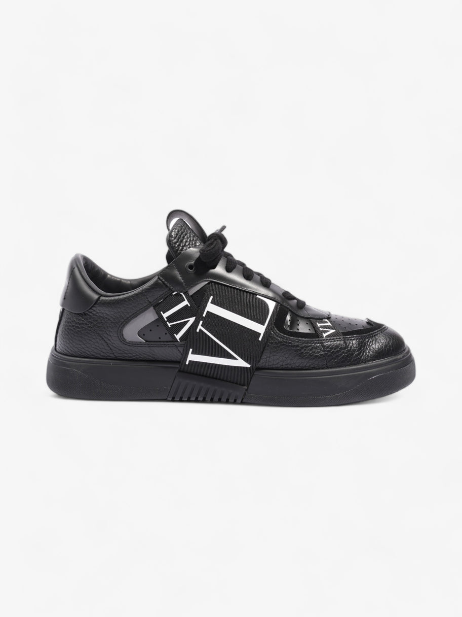 VLTN Logo Sneakers Black / White Leather EU 44 UK 10 Image 4