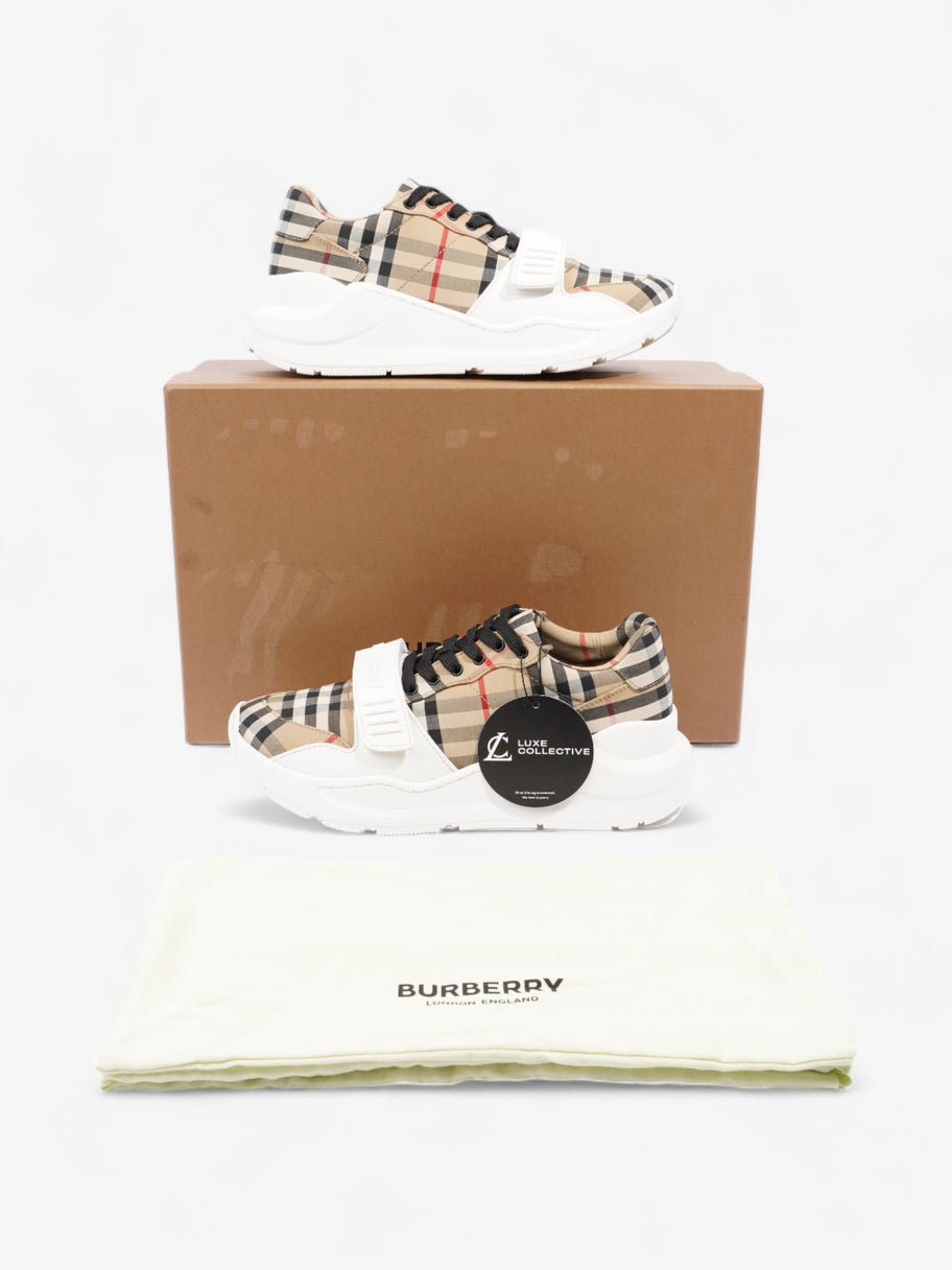 Burberry Regis Sneaker Archive Beige Cotton EU 37 UK 4 Image 10