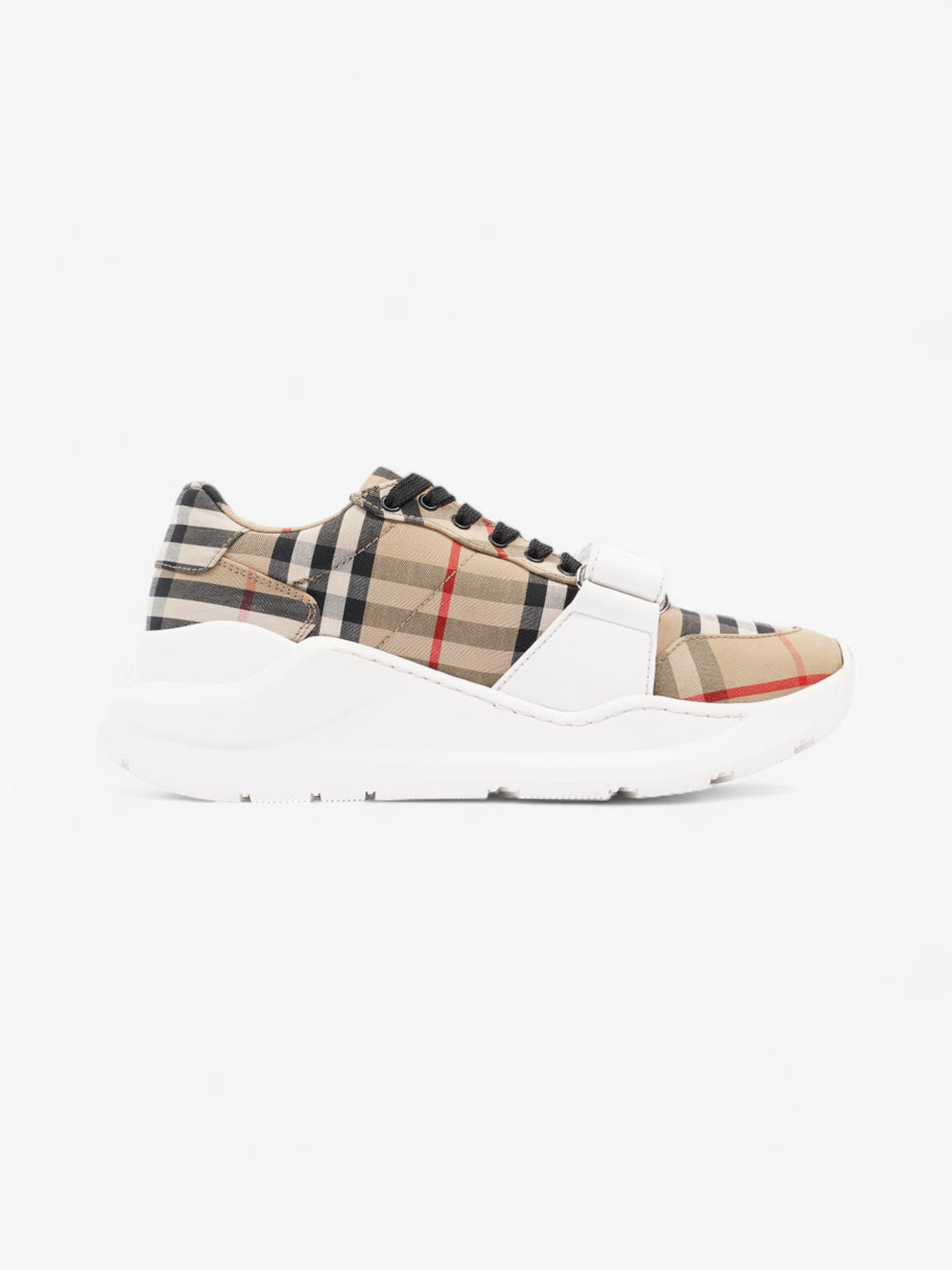 Burberry Regis Sneaker Archive Beige Cotton EU 37 UK 4 Image 4