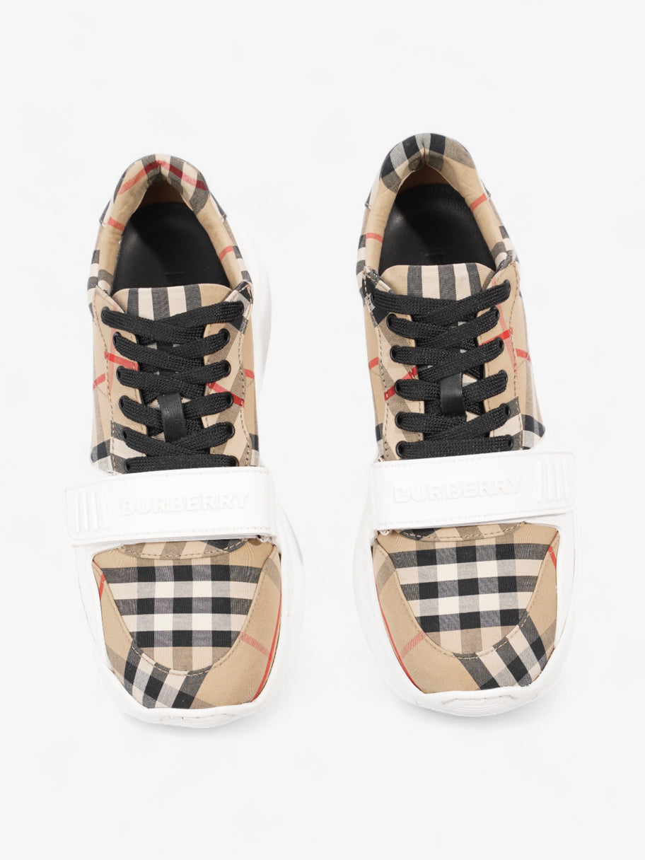 Burberry Regis Sneaker Archive Beige Cotton EU 37 UK 4 Image 8