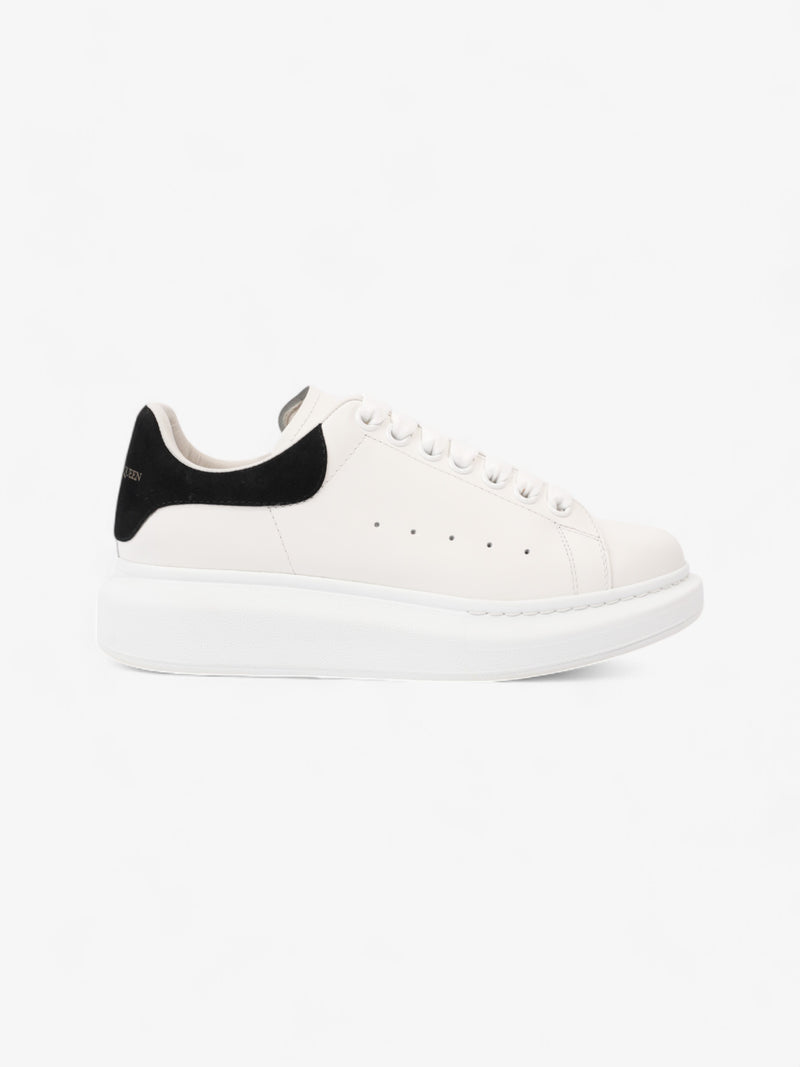  Alexander McQueen Oversized Sneakers White  / Black Tab Leather EU 37 UK 4