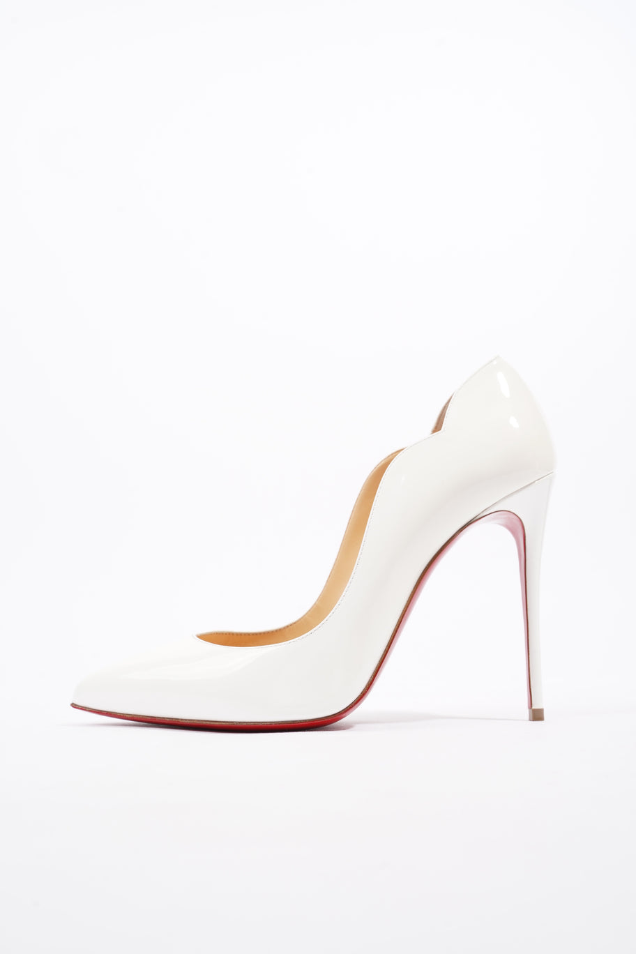 Hot chick 100 White Patent Leather EU 38 UK 5 Image 5