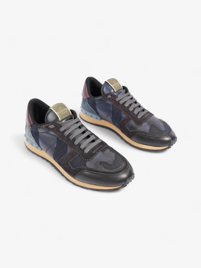  Valentino Rockrunner Navy / Grey Suede EU 41 UK 7