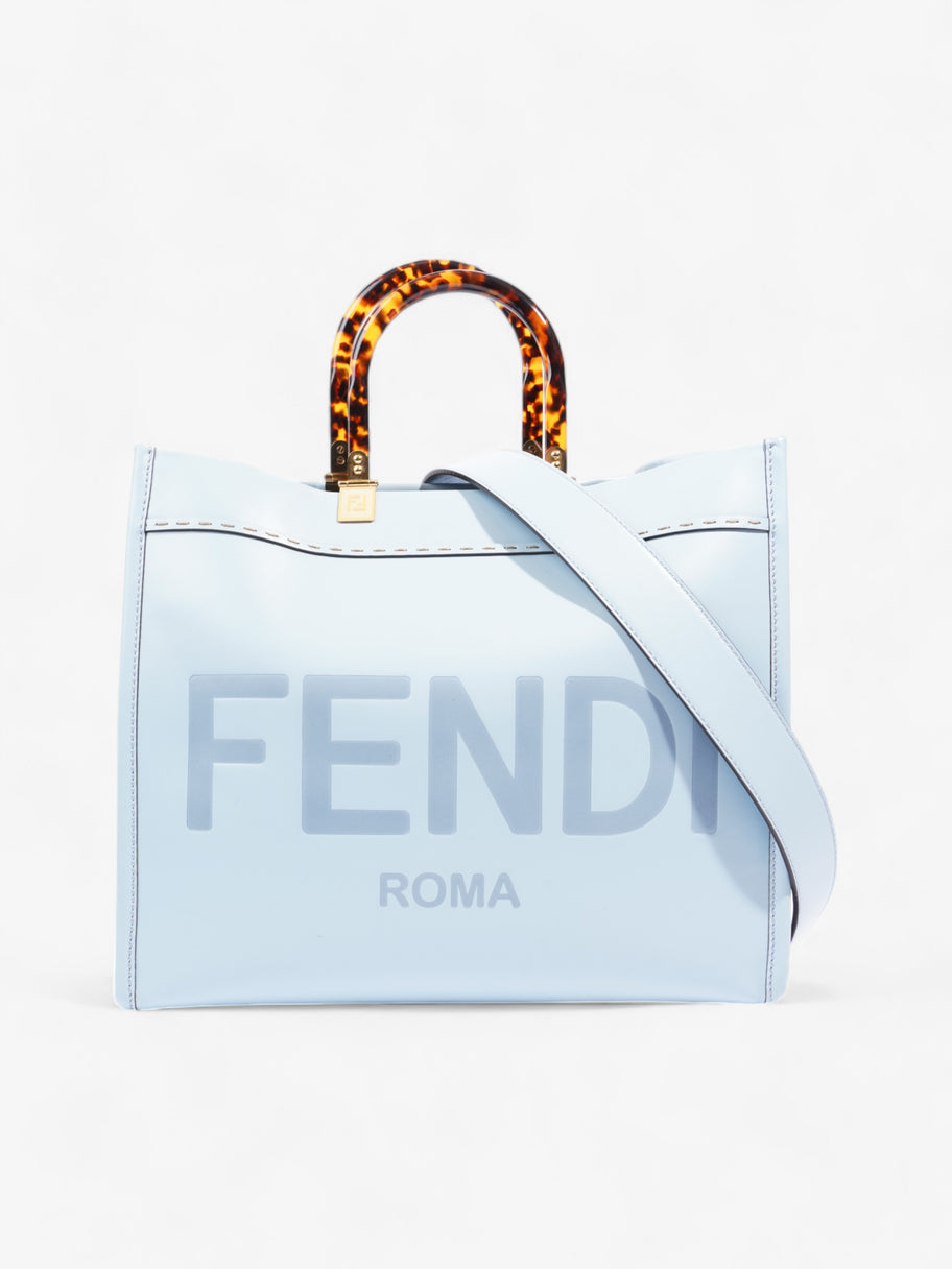 Fendi Sunshine Baby Blue Leather Large Image 1