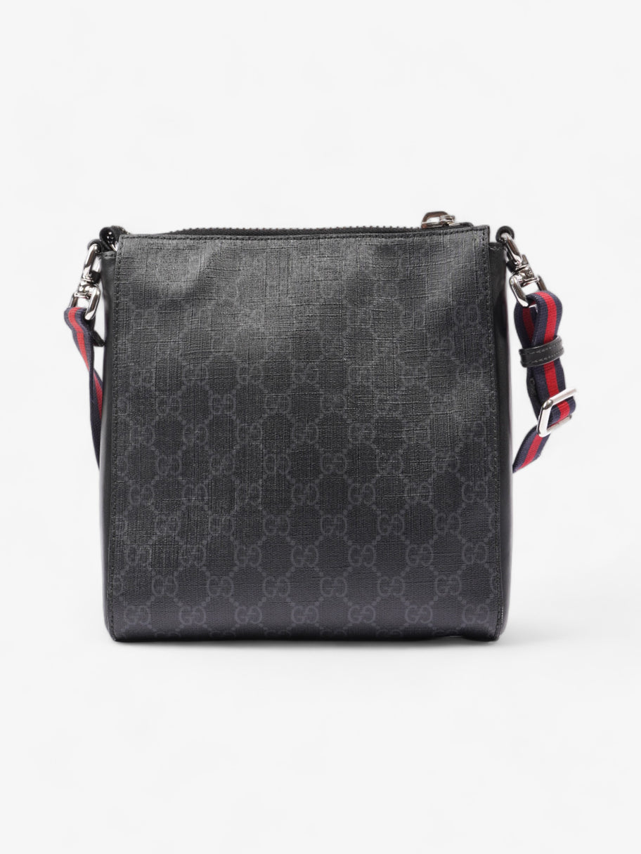 Gucci GG Web Messenger Bag Black / Red / Blue Canvas Image 4