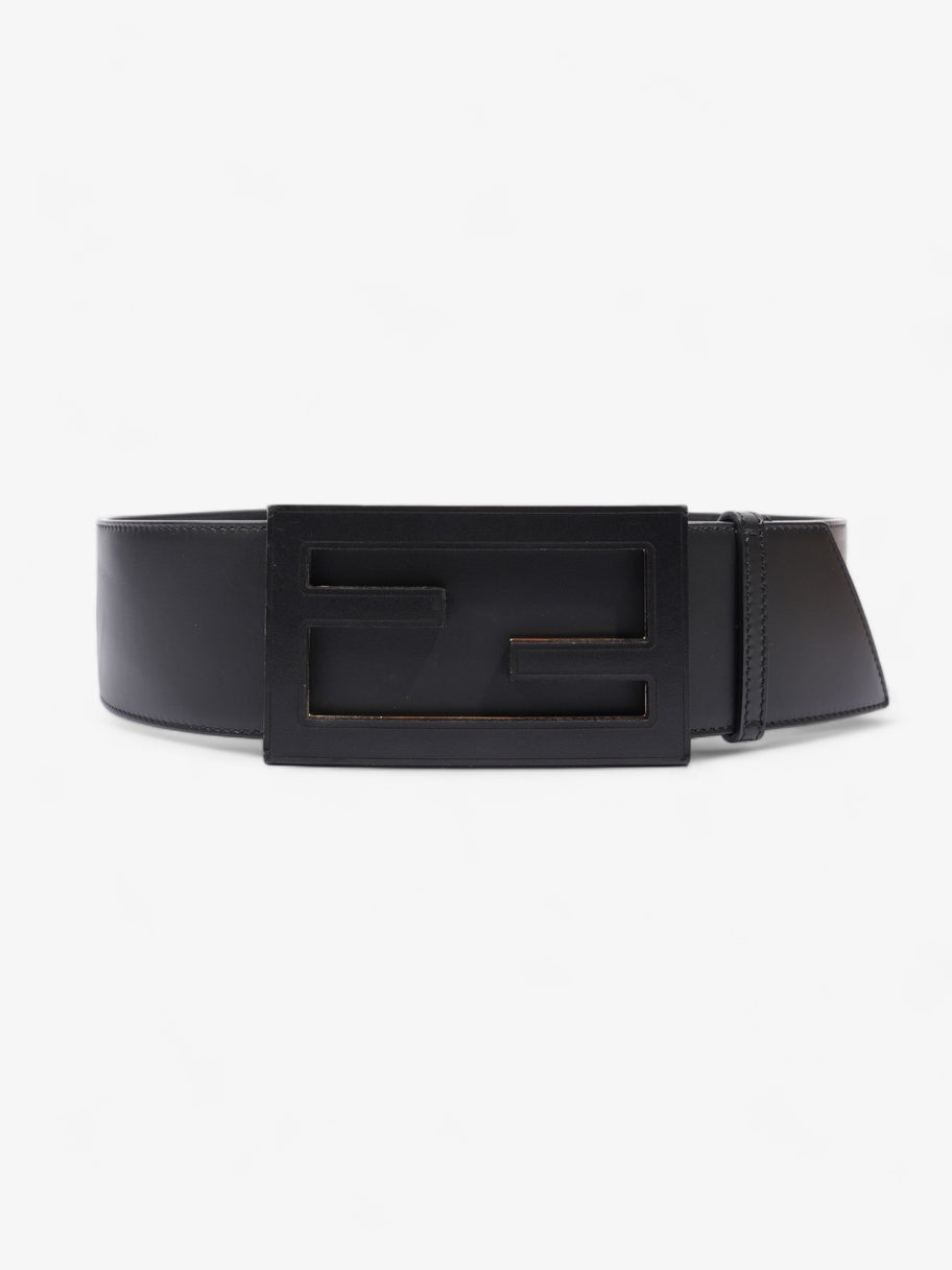 Fendi FF Belt Black Leather 75cm 30