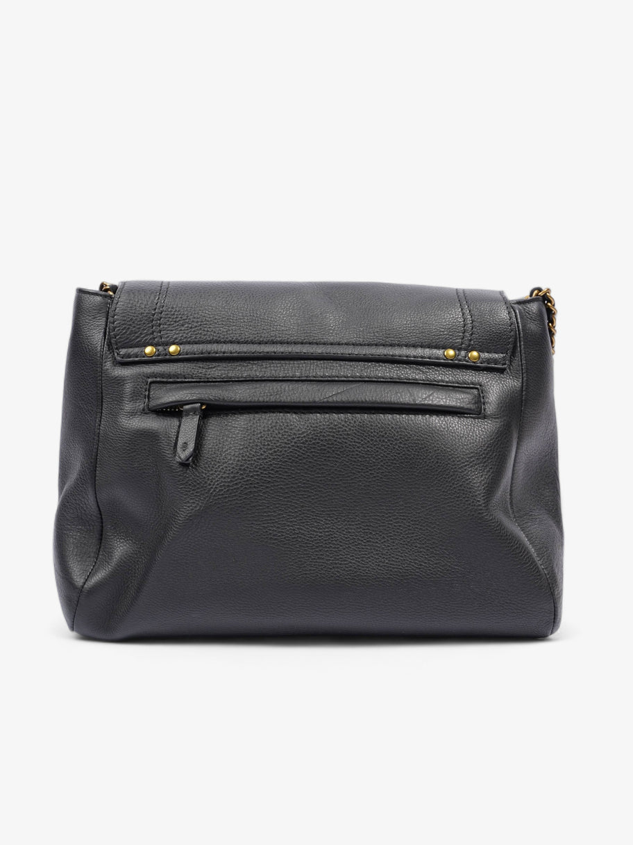 Jerome Dreyfuss Lulu Shoulder Bag Black Calfskin Leather Medium Image 3