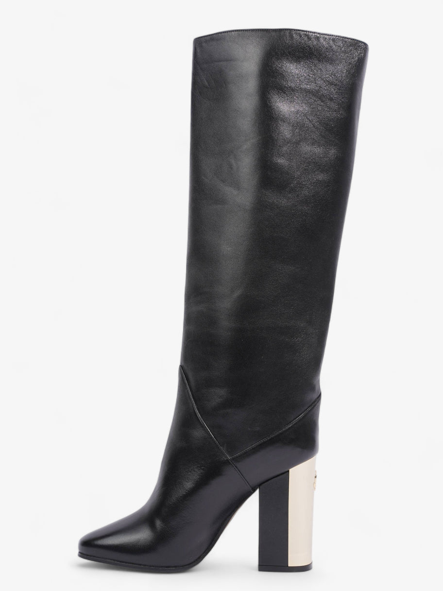 Jimmy Choo Rydea Boot 100 Black Leather EU 38 UK 5 Image 3