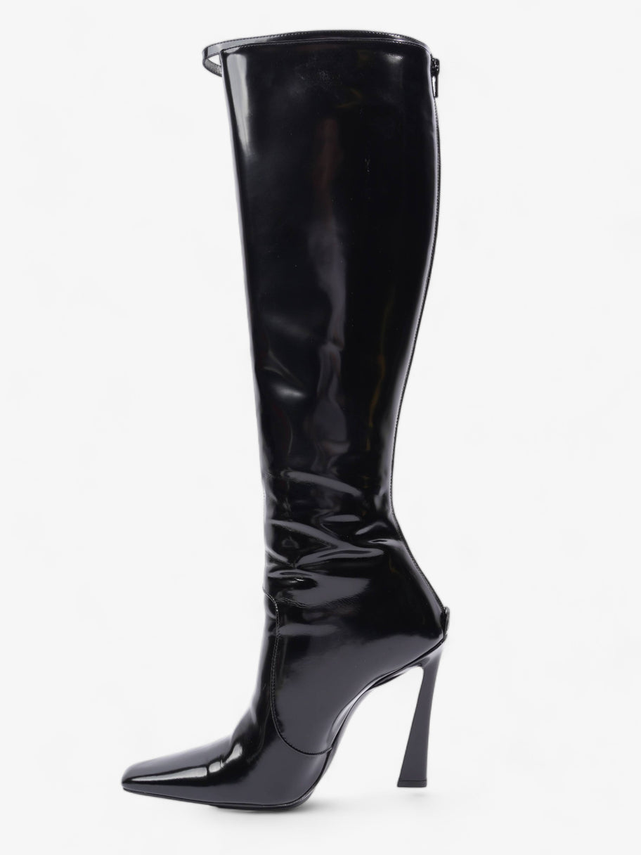 Saint Laurent Tess Boot 110 Black Patent Leather EU 40 UK 7 Image 3