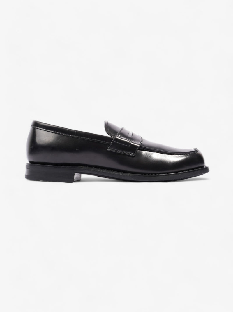  Church's Gateshead Loafers Black Calfskin Leather EU 42.5 UK 8.5