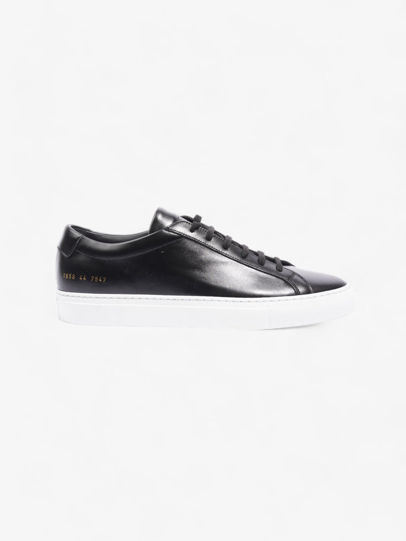  Achilles Low Sneakers Black / White Leather EU 44 UK 10