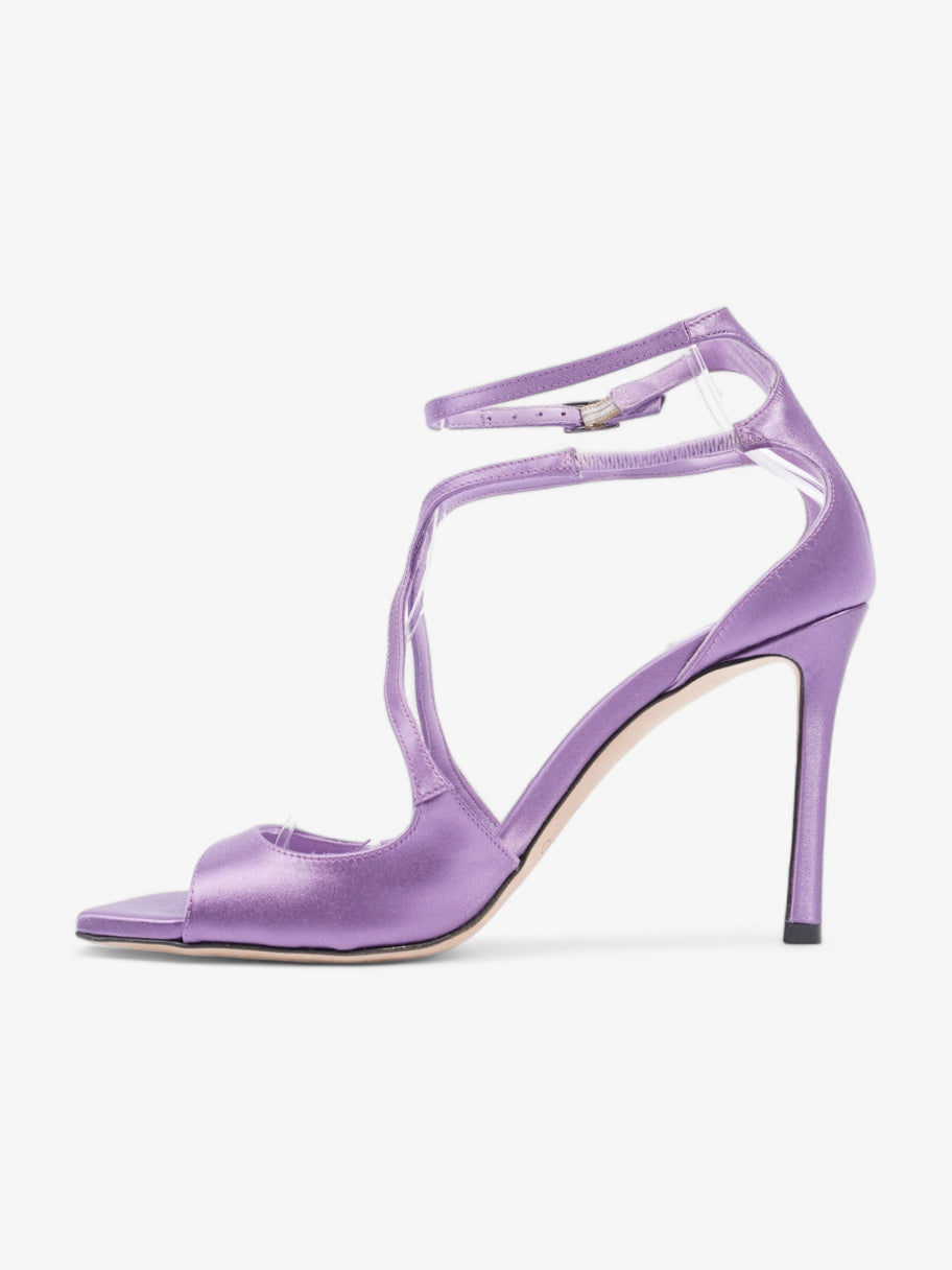 Jimmy Choo Azia 95 95mm Lilac Satin EU 38.5 UK 5.5 Image 3