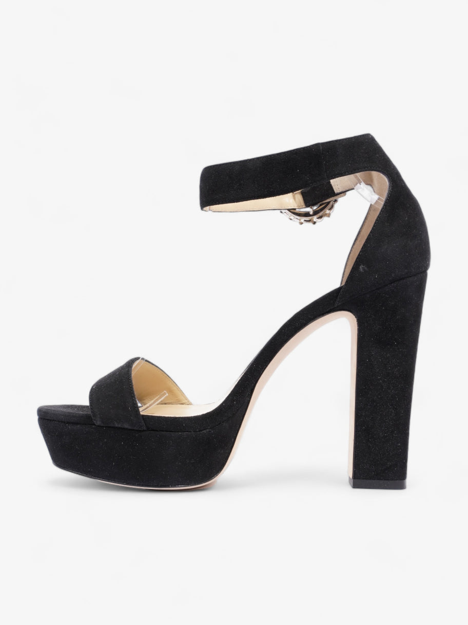 Jimmy Choo Mionne 120 120mm Black Suede EU 39 UK 6 Image 3