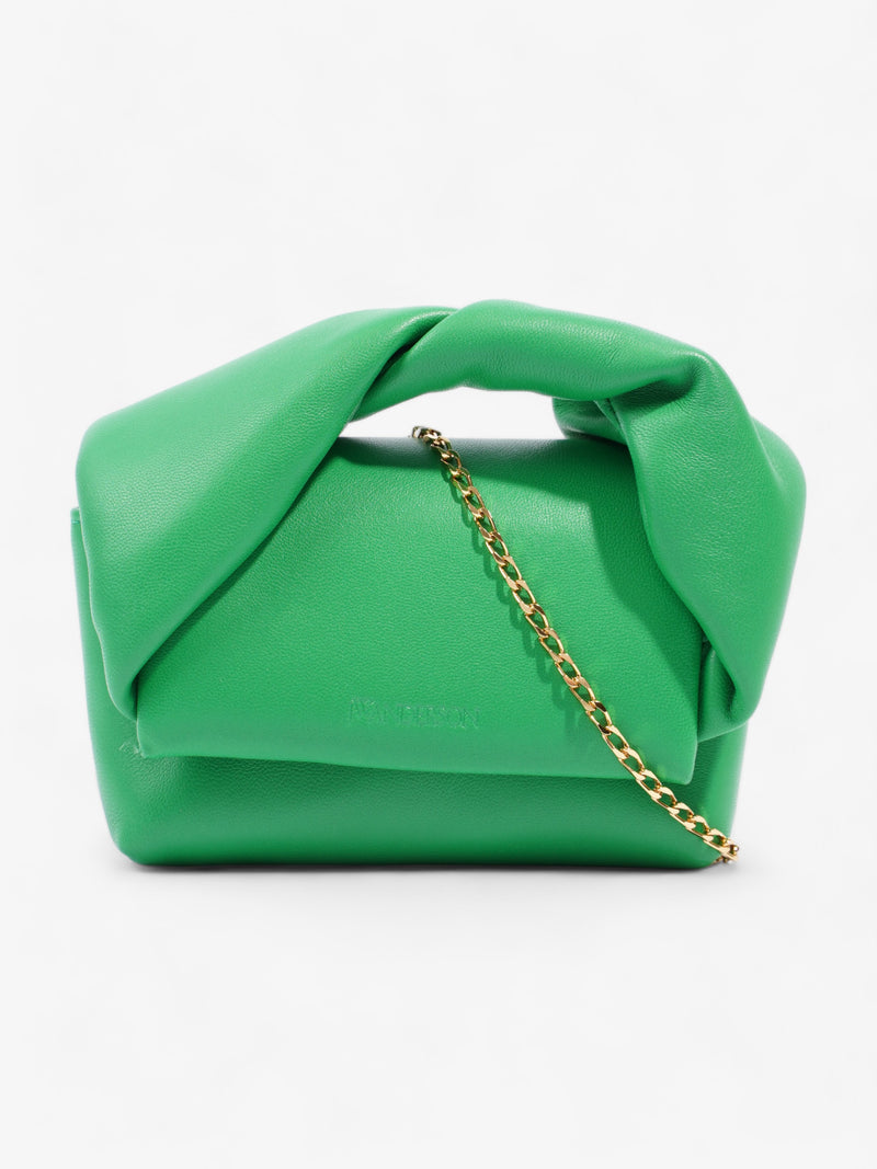  Mini Twister  Green Lambskin Leather