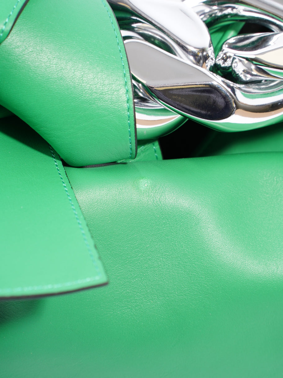 JW Anderson Chain Hobo Bag Green Leather Small Image 7