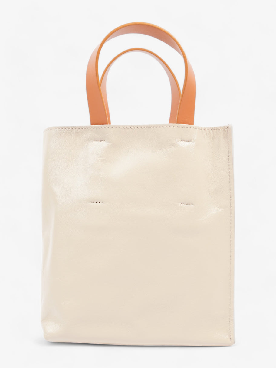 Marni Soft Mini Tote Nude / Beige Leather Mini Image 4