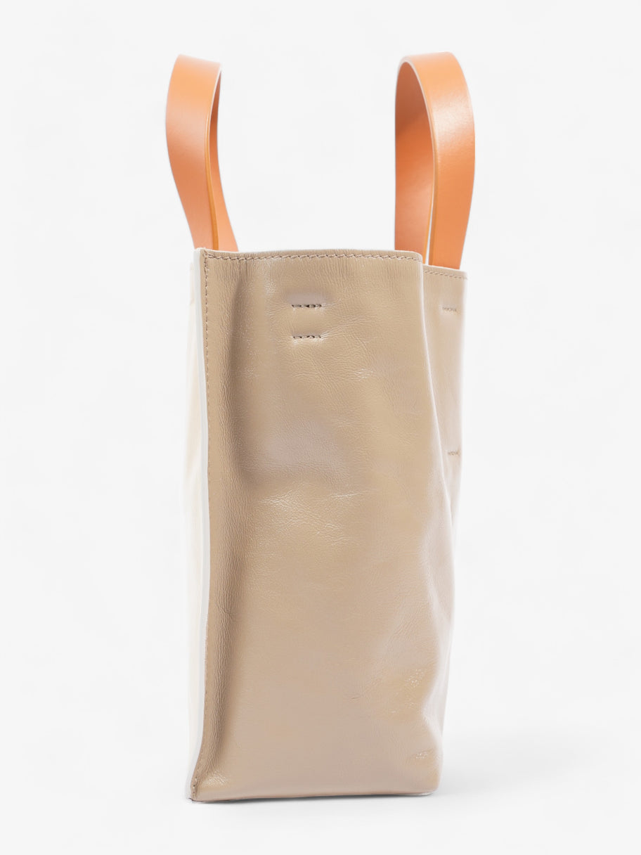 Marni Soft Mini Tote Nude / Beige Leather Mini Image 5