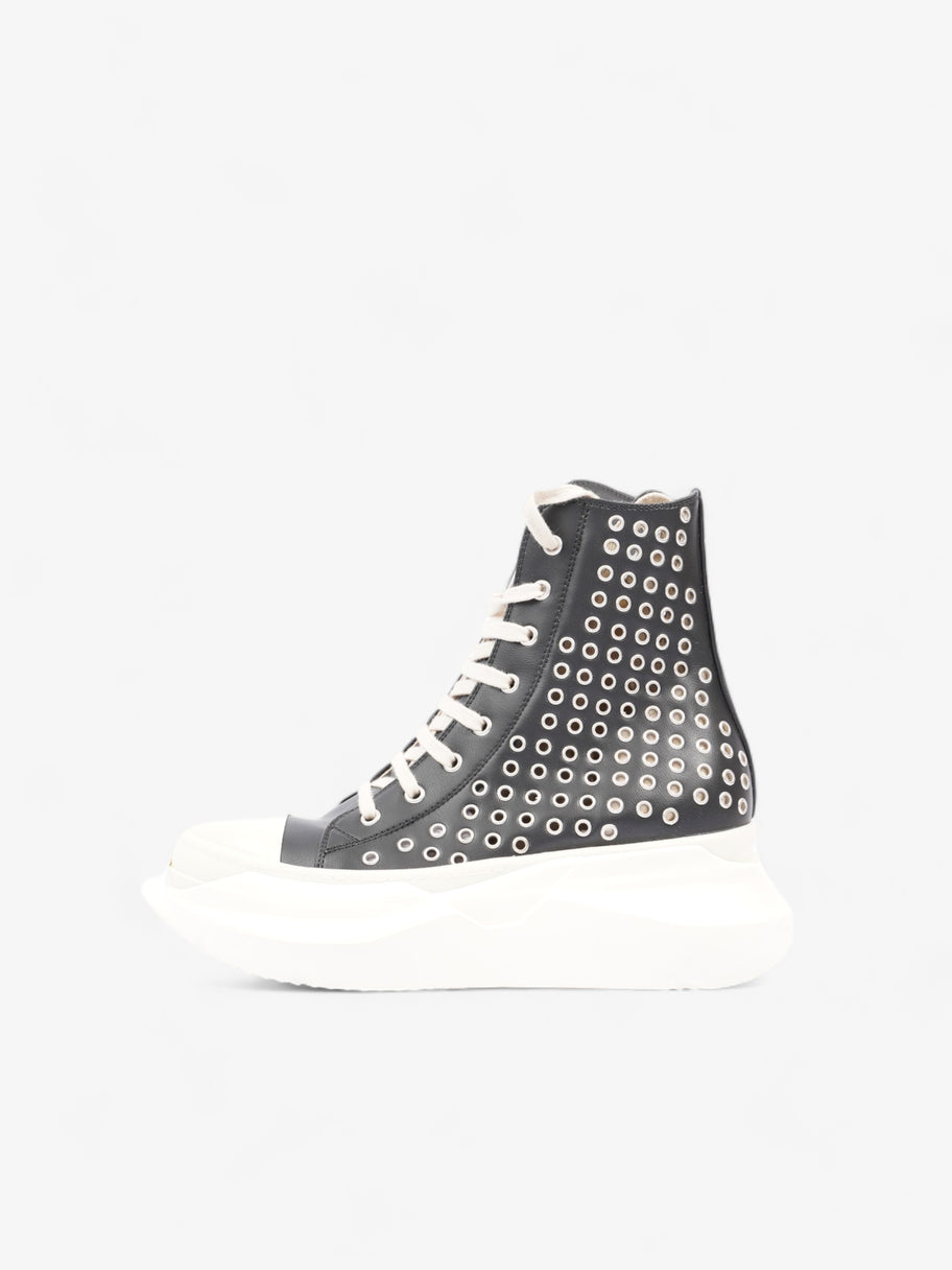 Rick Owen DRKSHDW Abstract High Top  Black Calfskin Leather EU 39.5 UK 6.5 Image 5