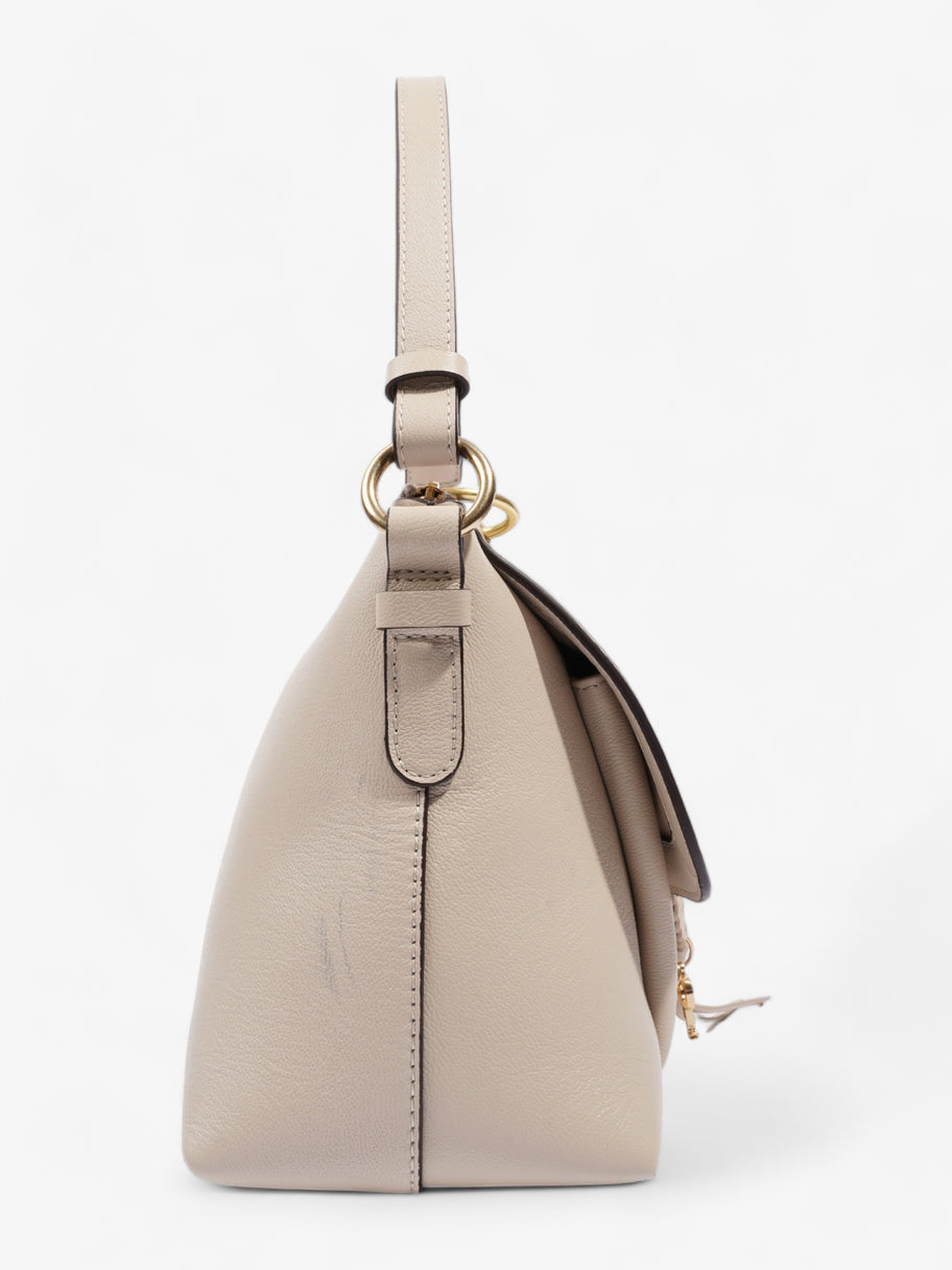 Mini Joan Crossbody Beige Leather Image 5