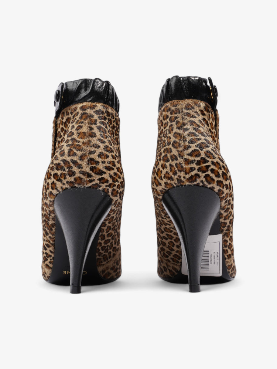 Celine Ankle Boot Leopard Pony Hair EU 36 UK 3 Image 6