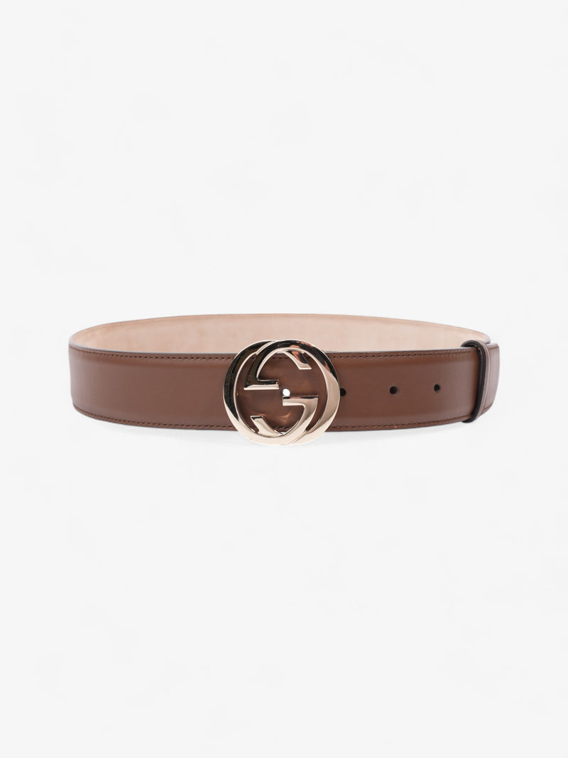  Gucci Blondie Belt Brown Leather 80cm / 32