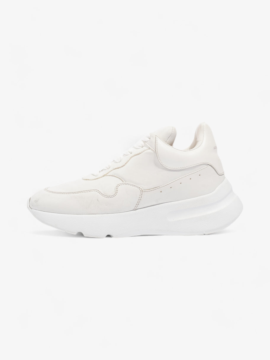 Alexander McQueen Oversized Court Sneaker White Leather EU 36.5 UK 3.5 Image 3