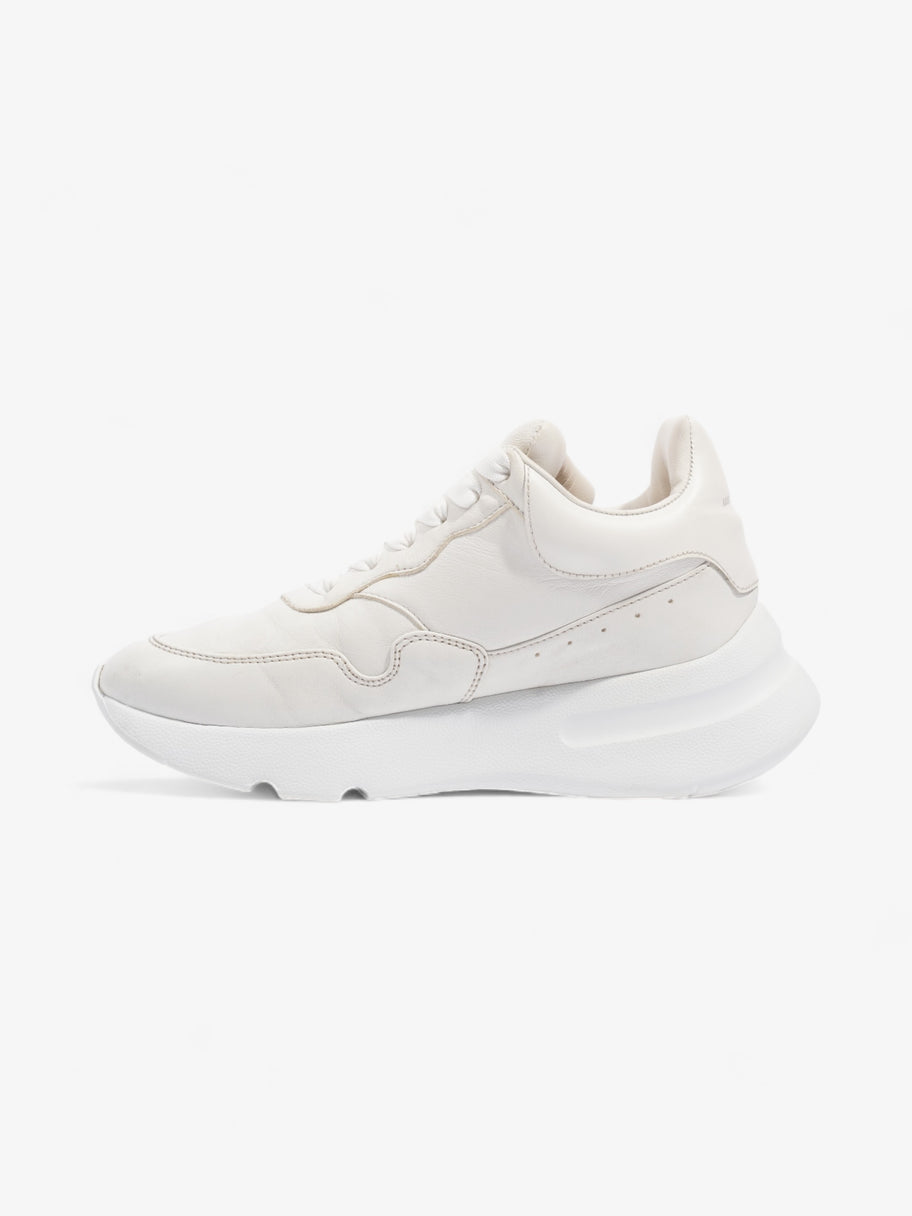 Alexander McQueen Oversized Court Sneaker White Leather EU 36.5 UK 3.5 Image 5