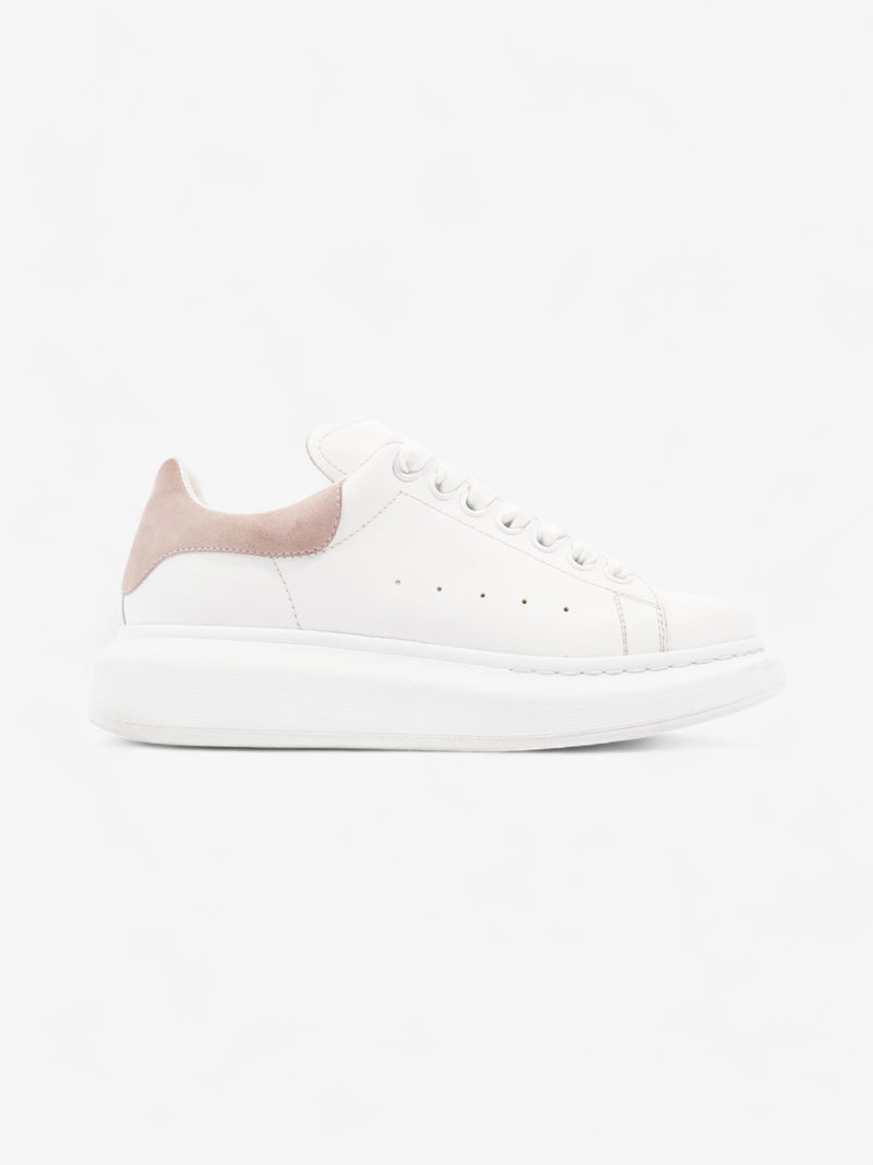  Alexander McQueen Oversized Sneakers White / Light Pink Leather EU 38.5 UK 5.5